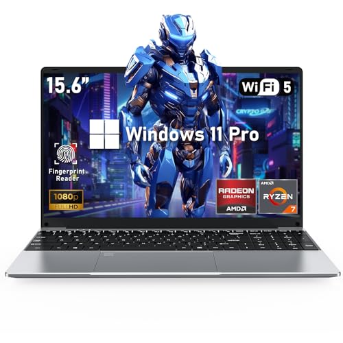 15.6 Inch Laptop Computer,Gaming Laptop,AMD Ryzen 7 5700U 8C